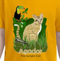 Agador T-Shirt Gold | Agador and Mila's Jungle Adventure | Children's Picture Book  | Amazon & Amazon Kindle